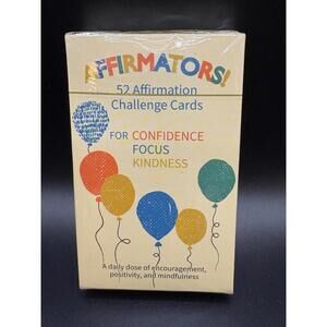 52 Affirmation Challenge Cards Affirmators! Birthday NEW